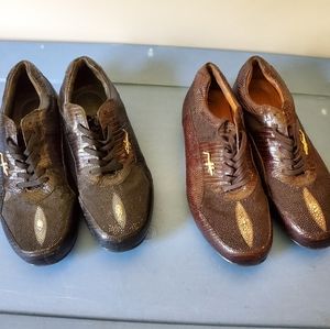 Belvedere Alligator Stingray shoes